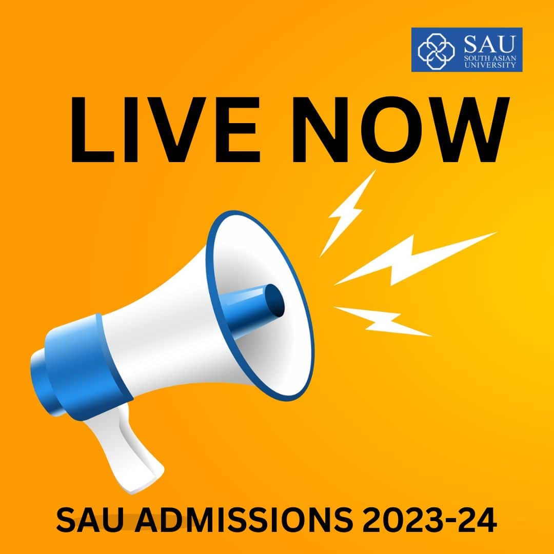 South Asian University announces Admissions to Master’s and PhD Programmes