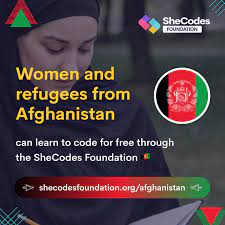 Supporting Afghan Women and Refugees Through Coding Education