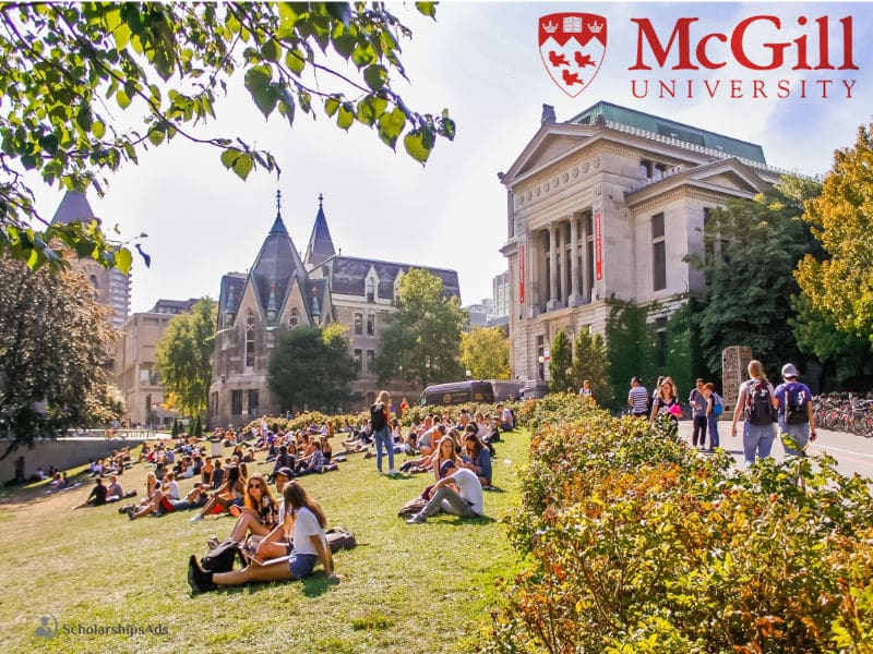 McCall MacBain Scholarships at McGill University in Canada