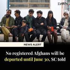 No registered Afghans will be deported until June 30, SC told